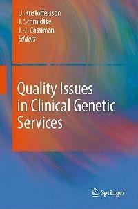 Quality Issues in Clinical Genetic Services - cover