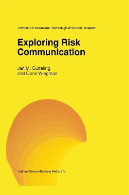 Exploring Risk Communication - J.M. Gutteling,O. Wiegman - cover