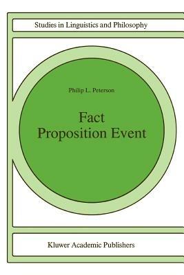 Fact Proposition Event - P.L. Peterson - cover