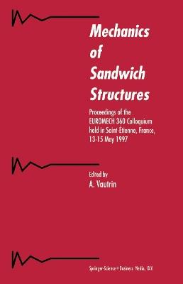 Mechanics of Sandwich Structures: Proceedings of the EUROMECH 360 Colloquium held in Saint-Étienne, France, 13–15 May 1997 - cover