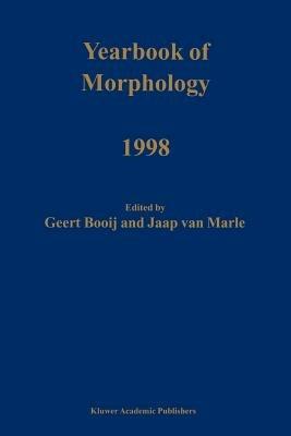 Yearbook of Morphology 1998 - cover
