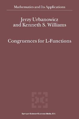 Congruences for L-Functions - J. Urbanowicz,Kenneth S. Williams - cover