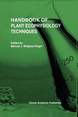 Handbook of Plant Ecophysiology Techniques - cover