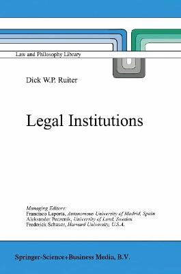 Legal Institutions - D.W. Ruiter - cover