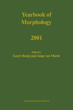 Yearbook of Morphology 2001
