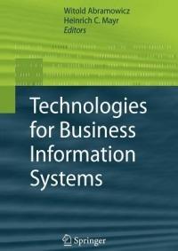 Technologies for Business Information Systems - cover