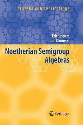 Noetherian Semigroup Algebras - Eric Jespers,Jan Okninski - cover