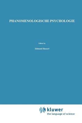 Phänomenologische Psychologie: Vorlesungen Sommersemester 1925 - Edmund Husserl,W. Biemel - cover