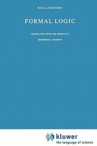 Formal Logic - P. Lorenzen - cover