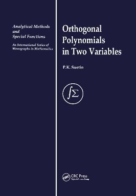 Orthogonal Polynomials in Two Variables - P. K. Suetin - cover