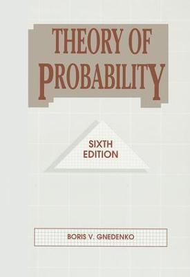 Theory of Probability - Boris V. Gnedenko - cover
