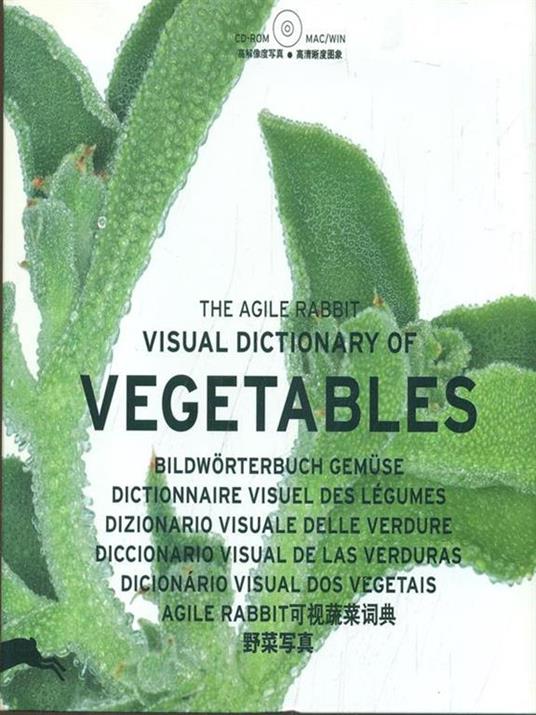 The agile rabbit visual dictionary of vegetables. Ediz. multilingue. Con CD-ROM - 2