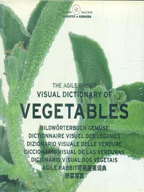 The agile rabbit visual dictionary of vegetables. Ediz. multilingue. Con CD-ROM - 6