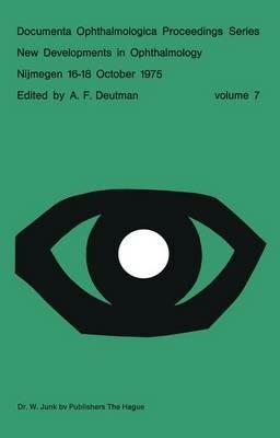 New Developments in Ophthalmology Nijmegen 16–18 October 1975 - cover