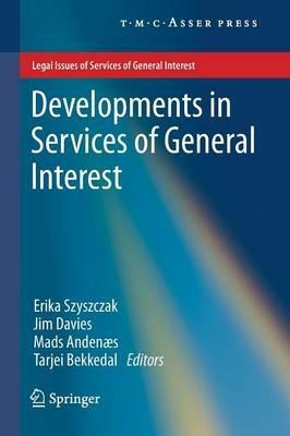 Developments in Services of General Interest - cover