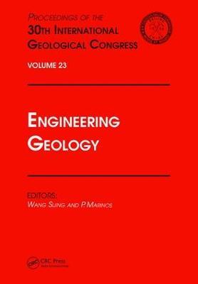 Engineering Geology: Proceedings of the 30th International Geological Congress, Volume 23 - cover