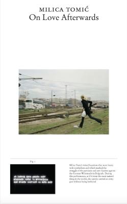 On Love Afterwards - cover