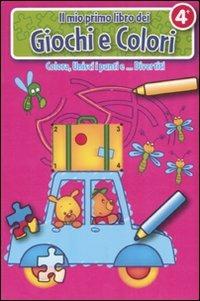 Il mio primo libro dei giochi e colori. La macchina - copertina