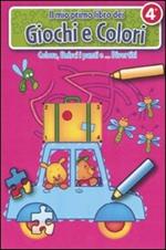 Il mio primo libro dei giochi e colori. La macchina