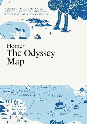 Homer, The Odyssey Map - Martin Thelander - cover