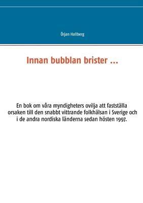 Innan bubblan brister ... - Örjan Hallberg - cover