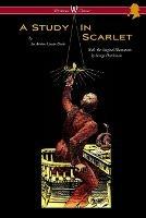 A Study in Scarlet (Wisehouse Classics Edition - with original illustrations by George Hutchinson) - Arthur Conan Doyle - cover