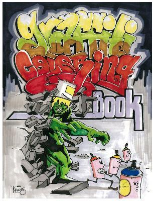 Graffiti Coloring Book - cover