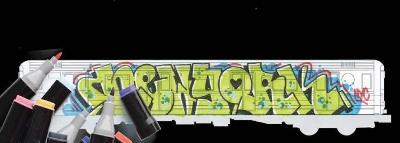 Subway Scrawl - Martin Ander - cover