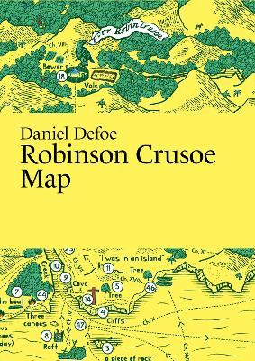 Daniel Defoe, Robinson Crusoe Map - Martin Thelander - cover