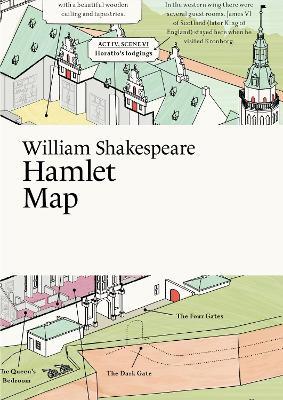 William Shakespeare, Hamlet Map - Martin Thelander - cover