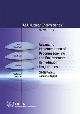 Advancing Implementation of Decommissioning and Environmental Remediation Programmes: CIDER Project: Baseline Report - IAEA - cover