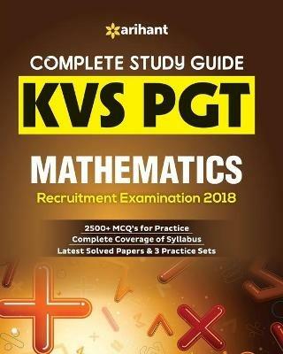 Complete Study Guide Kvs Pgt Mathematics Recruitment Ecamination 2018 - cover