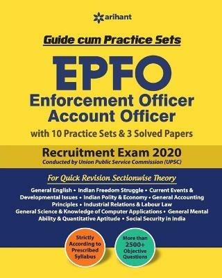 Epfo (Enforcement Offier) Account Officer Guide Cum Practice Sets 2020 - Na - cover