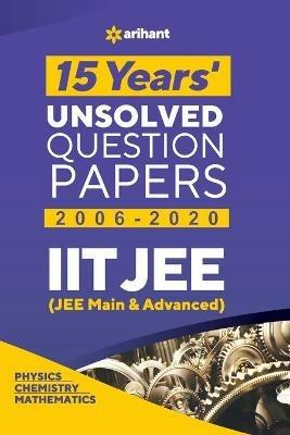11 Year's Unsolved Question Papers Iit Jee Mains & Advanced 2021 - Experts Arihant - cover