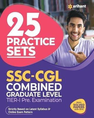 25 Practice Sets Ssc Combined Graduate Level Tier 1 Pre Exam 2021 - Arihant Experts - cover