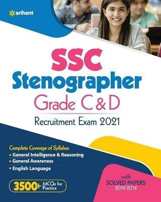 Ssc Stenographers Grade C & D Exam 2021 - Arihant Experts - cover
