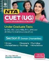 Nta Cuet Ug 2023 Section 2 Domain Humanities - Arihant Experts - cover