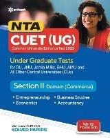 Nta Cuet Ug 2023 Section 2 Domain Commerce - Arihant Experts - cover