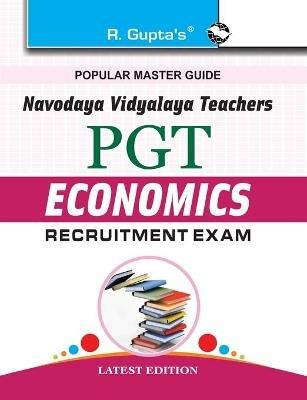 Navodaya Vidyalaya: PGT (Economics) Recruitment Exam Guide - Rph Editorial Board - cover