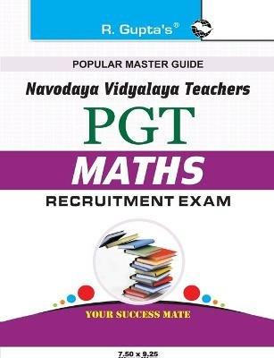 Navodaya Vidyalaya: PGT (Math) Recruitment Exam Guide - Rph Editorial Board - cover