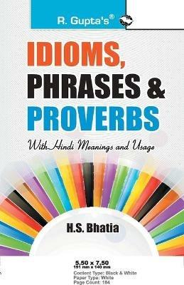 Idioms, Phrases & Proverbs with Hindi Meanings & Usage - H.S. Bhatia,P.S. Bhatia - cover