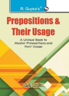 Preposition and Their Usage - H.S. Bhatia - cover