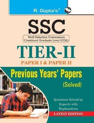 Ssc: Tier-II (Paper-I & II) Previous Years' Papers (Solved) - Rph Editorial Board - cover