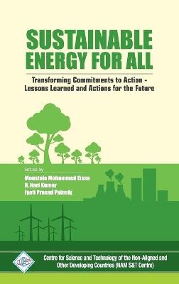 Sustainable Energy for All: Transforming Commitments to Action Lessons Learned and Actions for the Future - Nam & Center - cover
