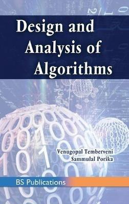 Design and Analysis of Algorithms - Venugopal Temberveni,Sammulal Porika - cover