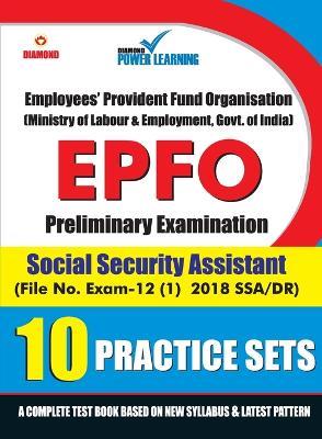 EPFO - Preliminary Examination - Social Security Assistant - 10 PTP - Diamond Power Learning Team - cover