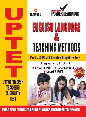 UPTET Previous Year Solved Papers for English Language and Teaching Methods - Diamond Power Learning Team - cover