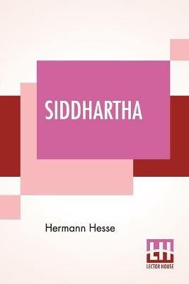 Siddhartha: An Indian Tale - Hermann Hesse - cover