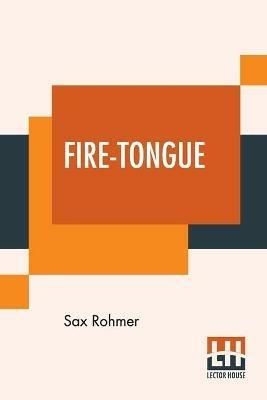 Fire-Tongue - Sax Rohmer - cover