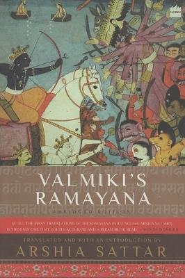 Valmiki's Ramayana - Arshia Sattar - cover